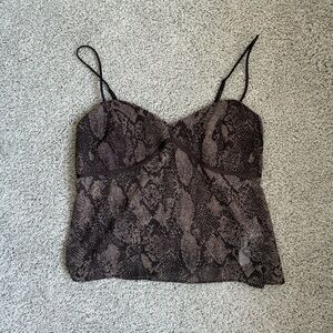 Abercrombie Sheer Babydoll Cami